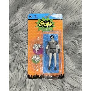 NEW McFarlane Toys Batman 66 Classic TV Series Robin Black & White 6 Inch Figure